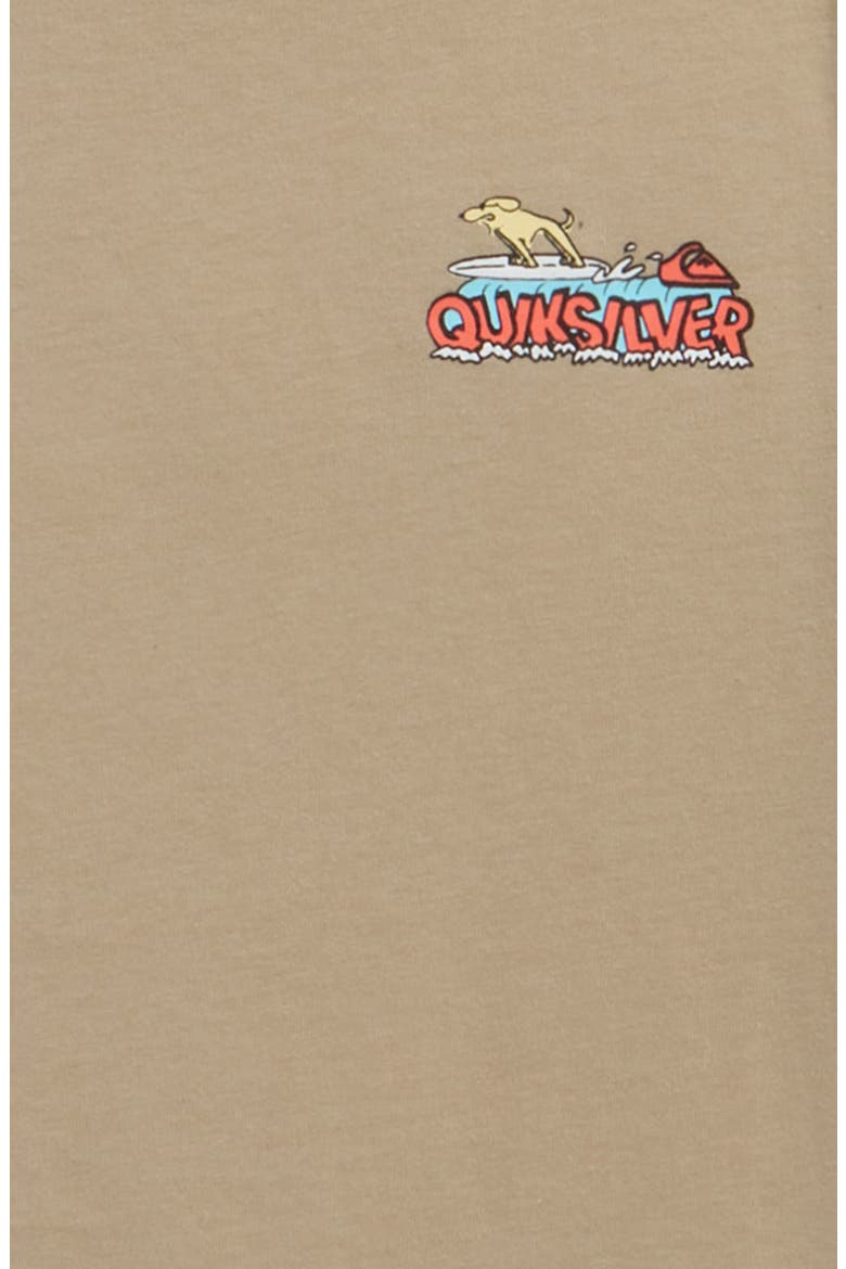 Kids' Dog Wave Graphic Cotton T-Shirt, Alternate, color, SENECA ROCK