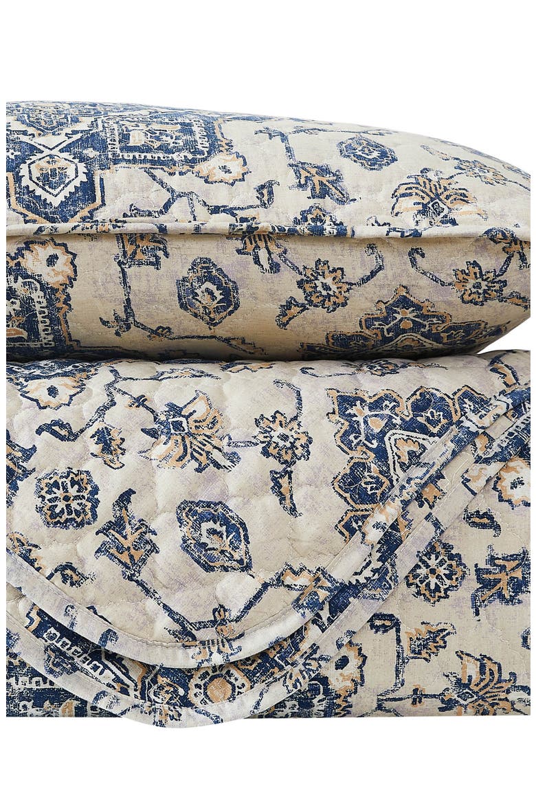 Persia Quilt & Sham Set, Alternate, color, INDIGO