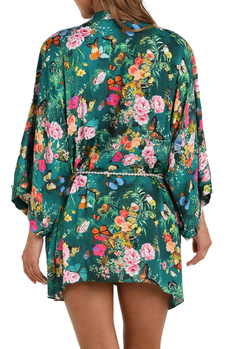 L'AGENCE Caterina Cover-Up, Alternate, color, Green Multi
