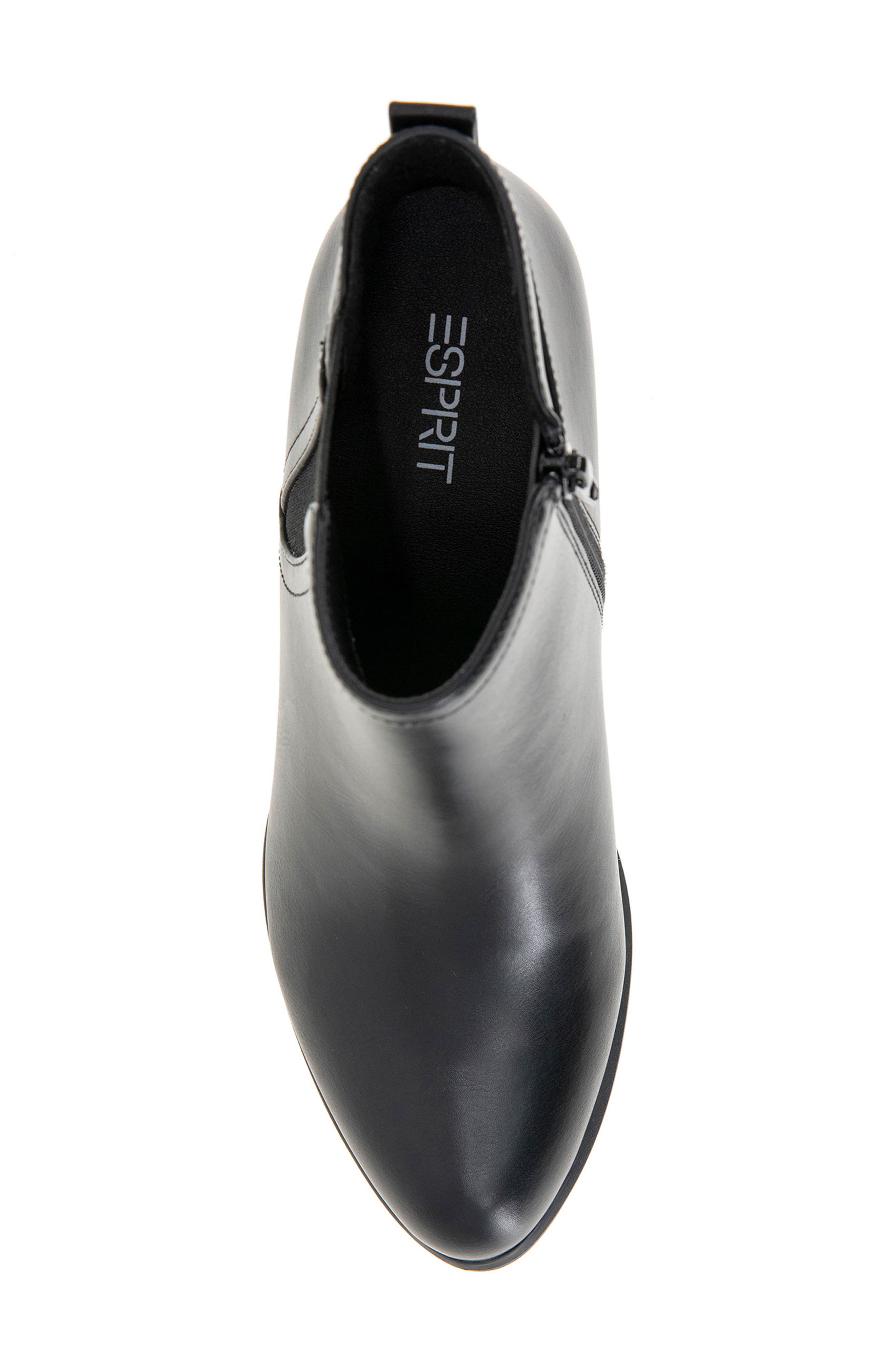 Talena Faux Leather Bootie, Main, color, BLACK PU