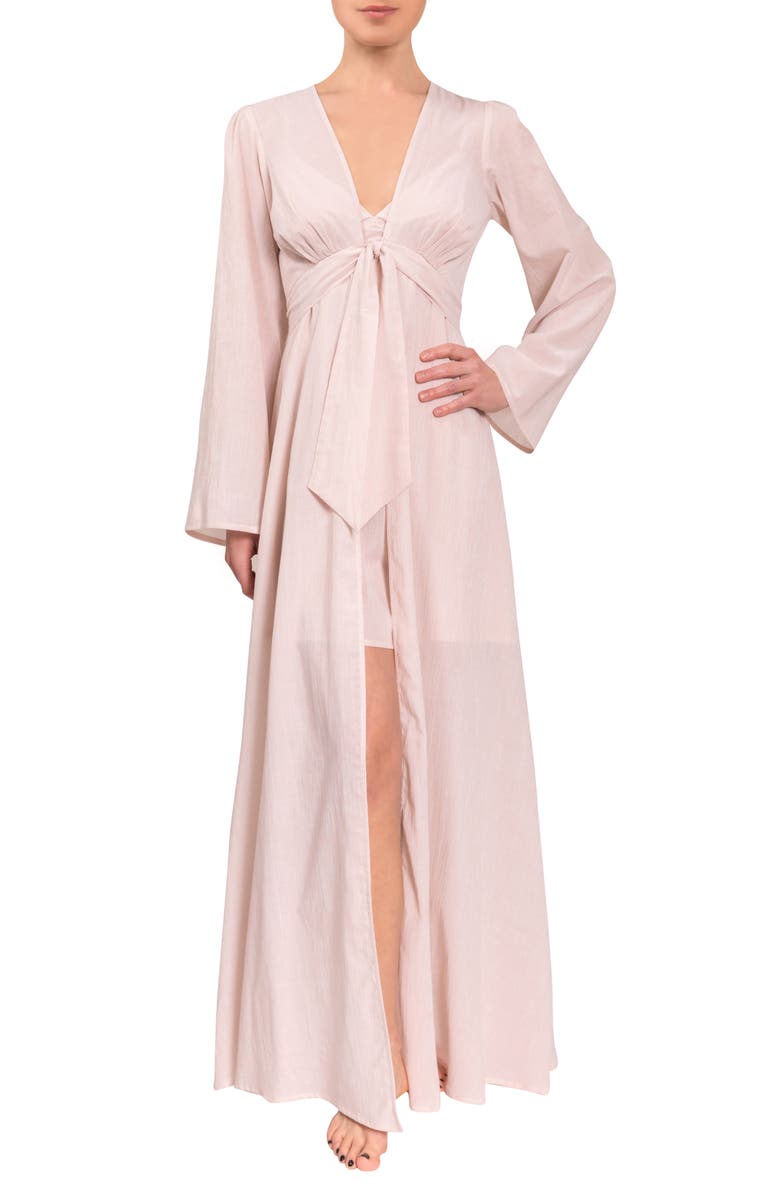 Everyday Ritual Diana Long Robe, Main, color, Wheat
