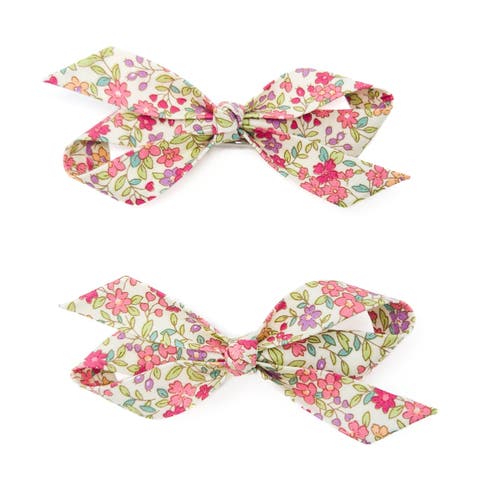 2pc Bow Clip Set