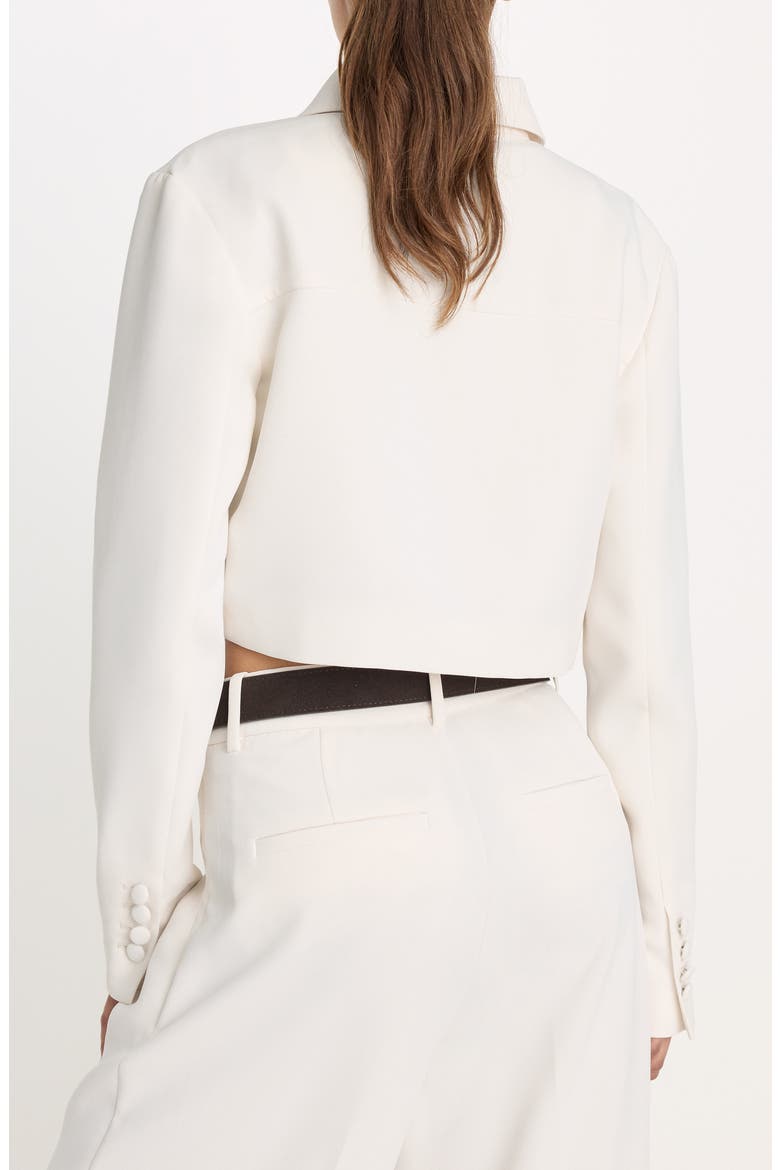 Luxe Crop Jacket, Alternate, color, SOFT SHELL