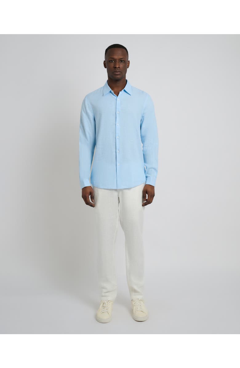 Onia Standard Long Sleeve Linen Shirt, Alternate, color, 