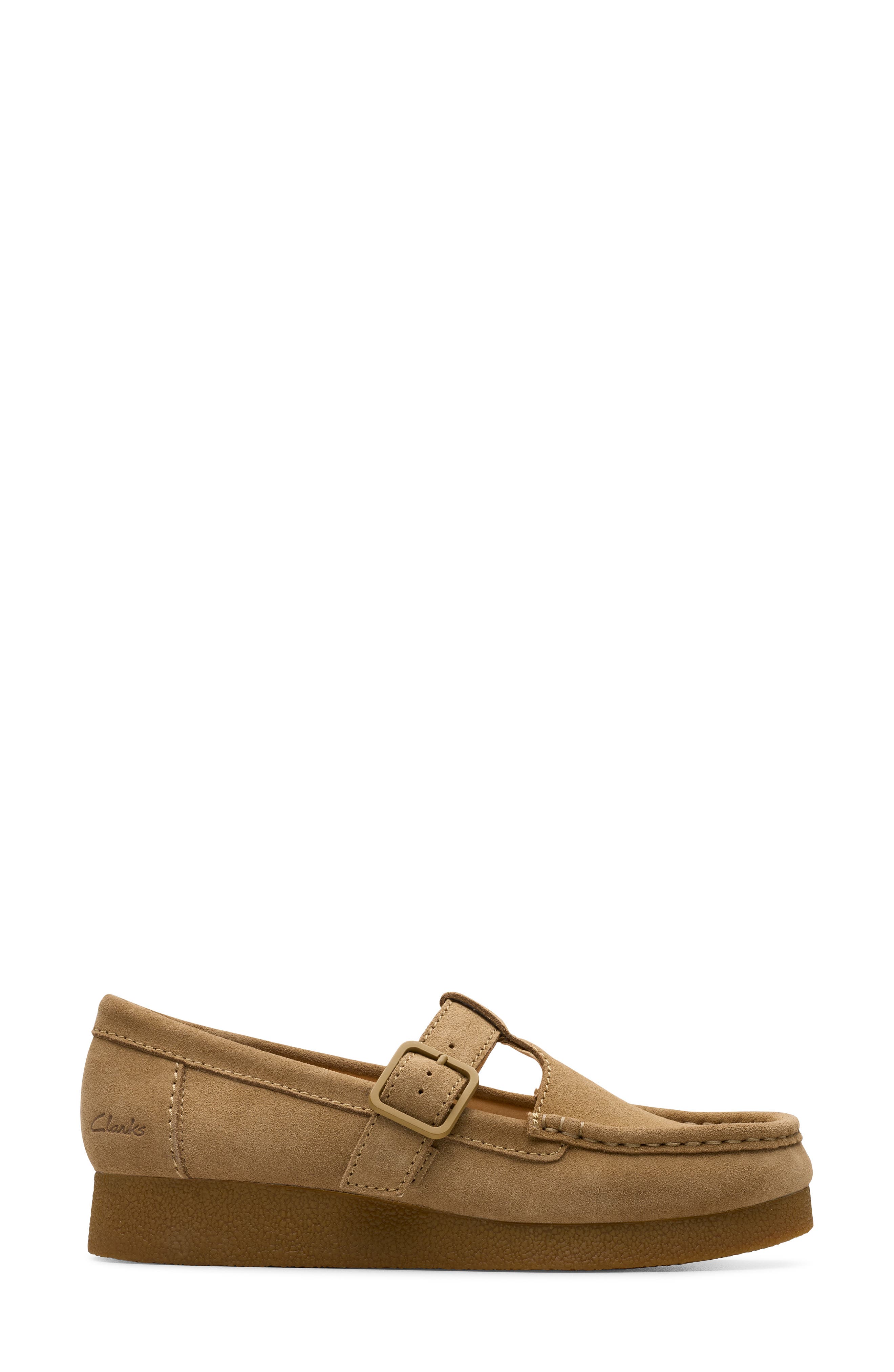 Wallabee Evo Bar Mary Jane, Alternate, color, DARK SAND