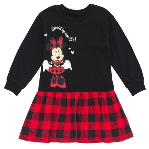 Minnie Mouse Fleece Plaid Dress