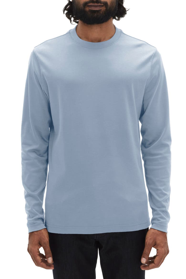 Georgia Long Sleeve T-Shirt, Main, color, DOVER BLUE