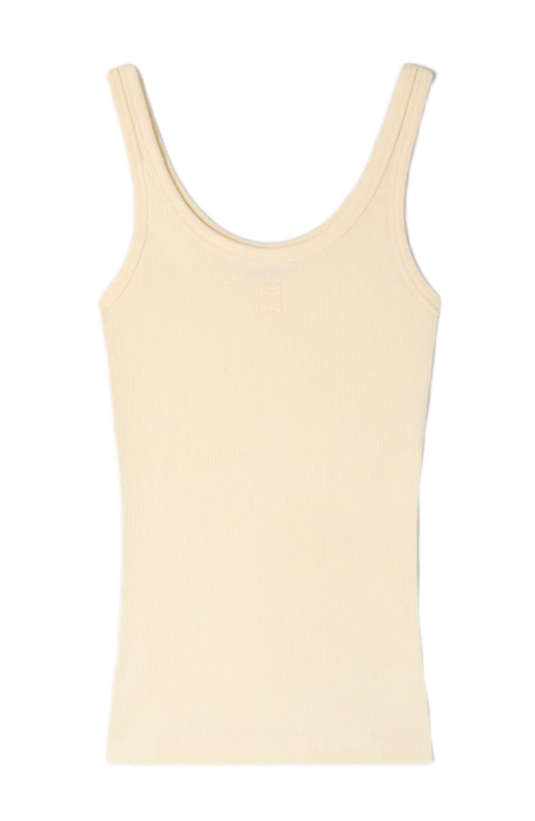 SANDRO Ribbed vest top, Alternate, color, Light Yellow