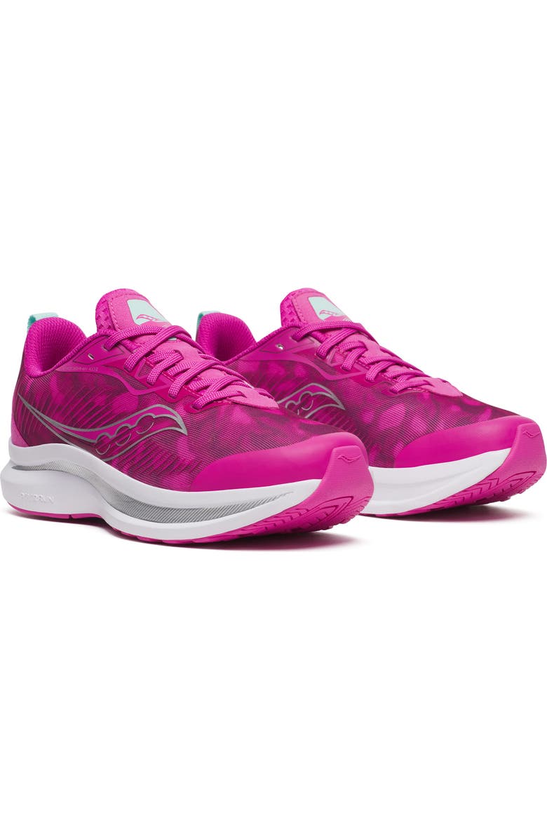 Saucony Endorphin KDZ Running Sneaker, Main, color, Magenta