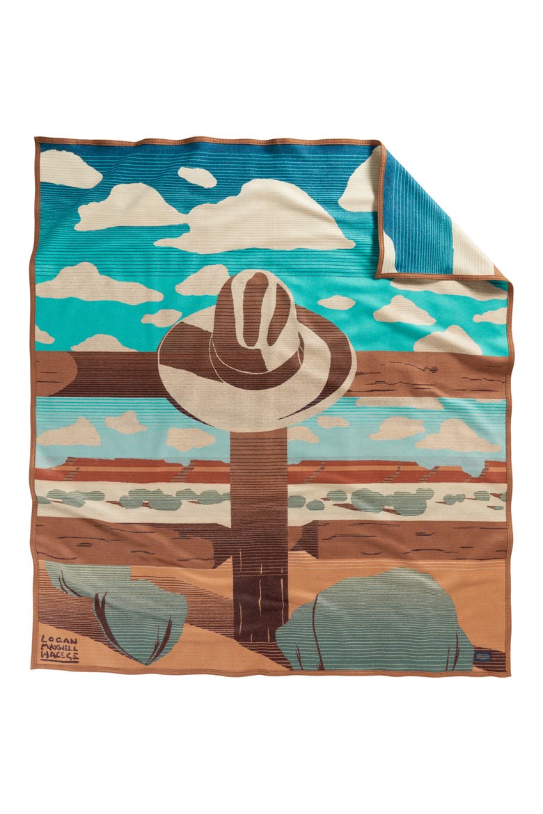 Resting Place Jacquard Throw Blanket, Main, color, RESTING PLACE