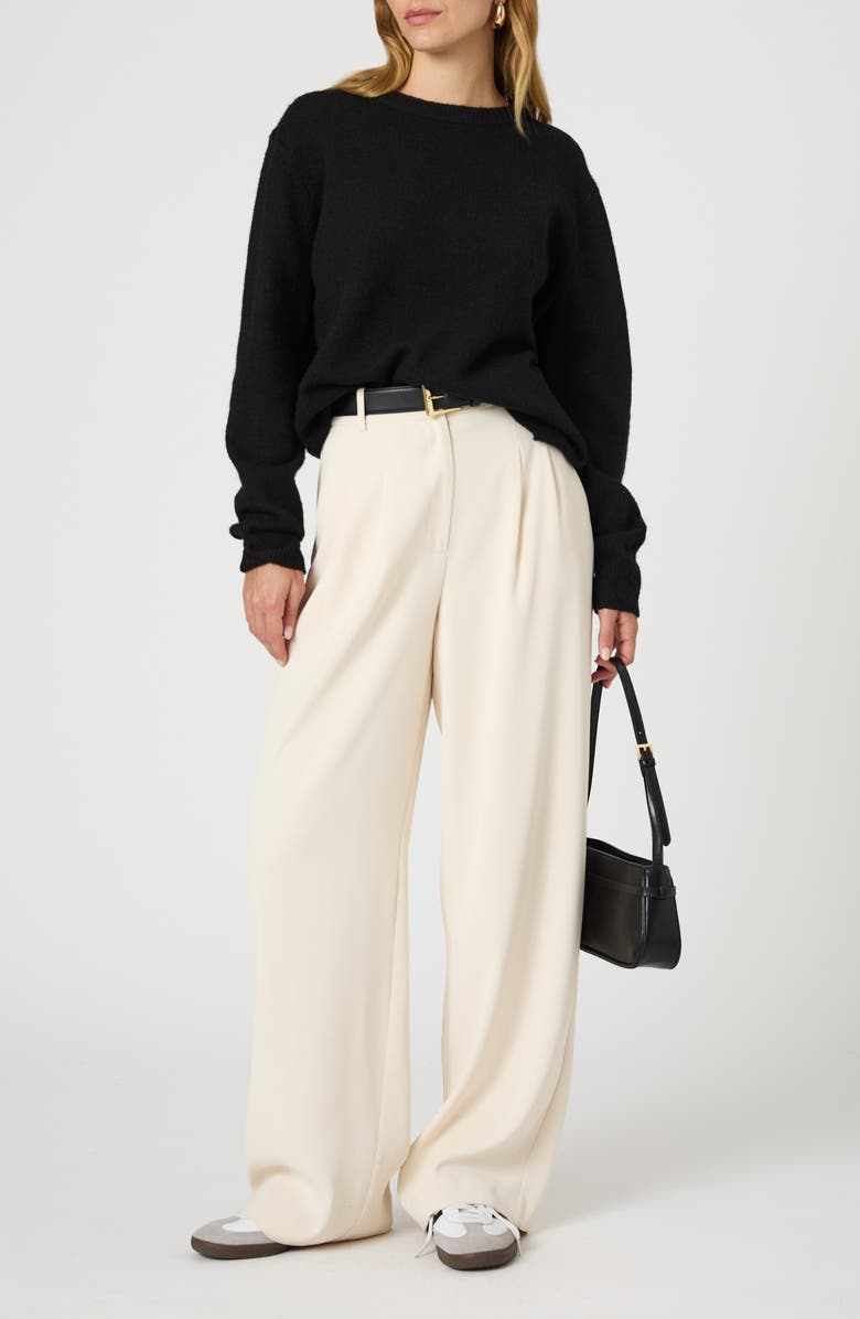 French Connection Kesia Crewneck Sweater, Alternate, color, 