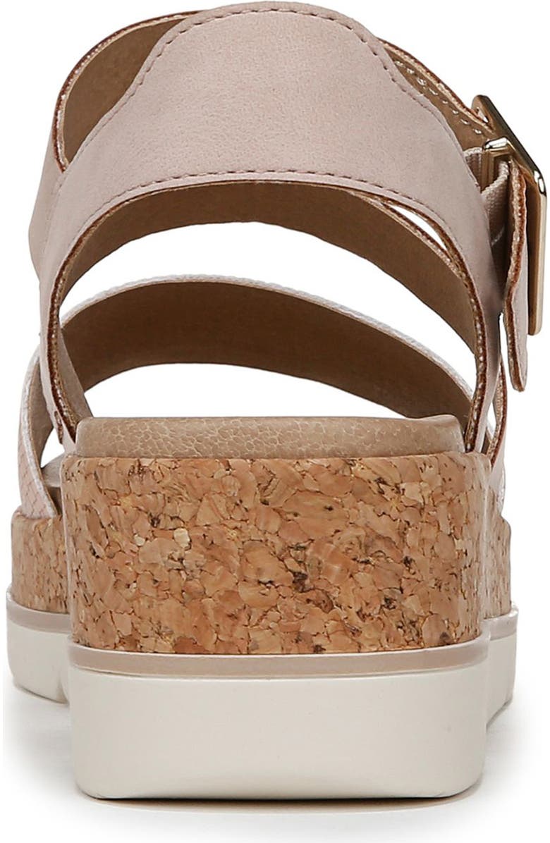 Dr. Scholl's Once Twice Platform Wedge Sandal, Alternate, color,