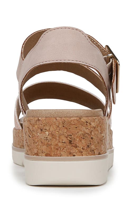 DR. SCHOLL'S DR. SCHOLL'S ONCE TWICE PLATFORM WEDGE SANDAL