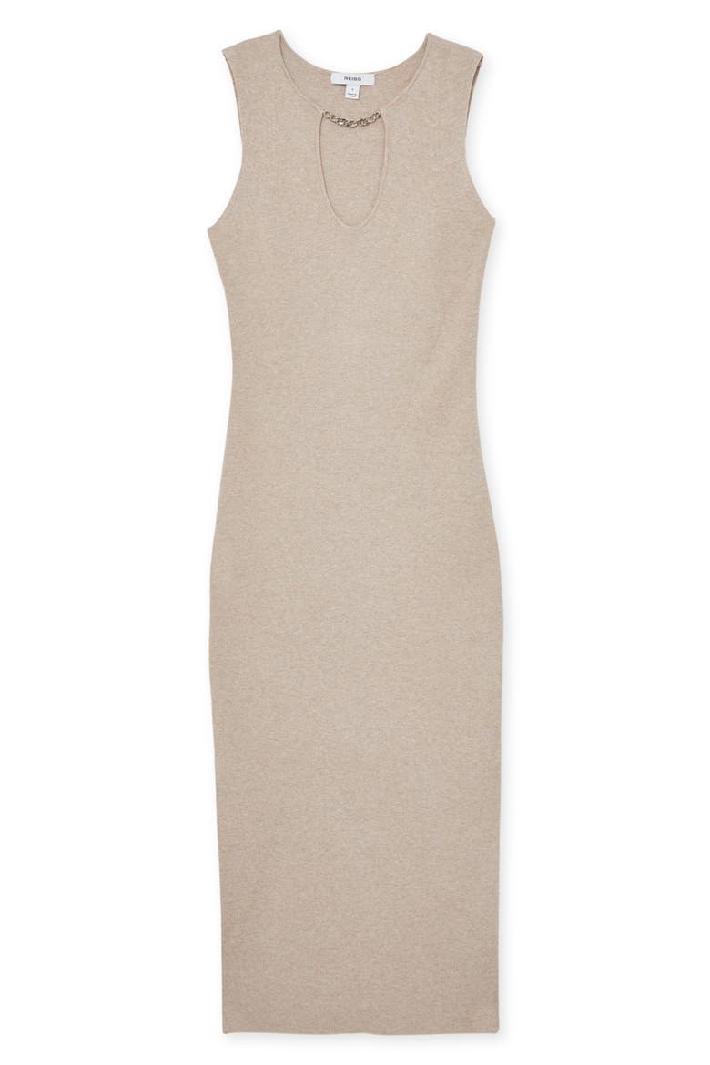 Nola Sleeveless Midi Sweater Dress, Alternate, color, NEUTRAL