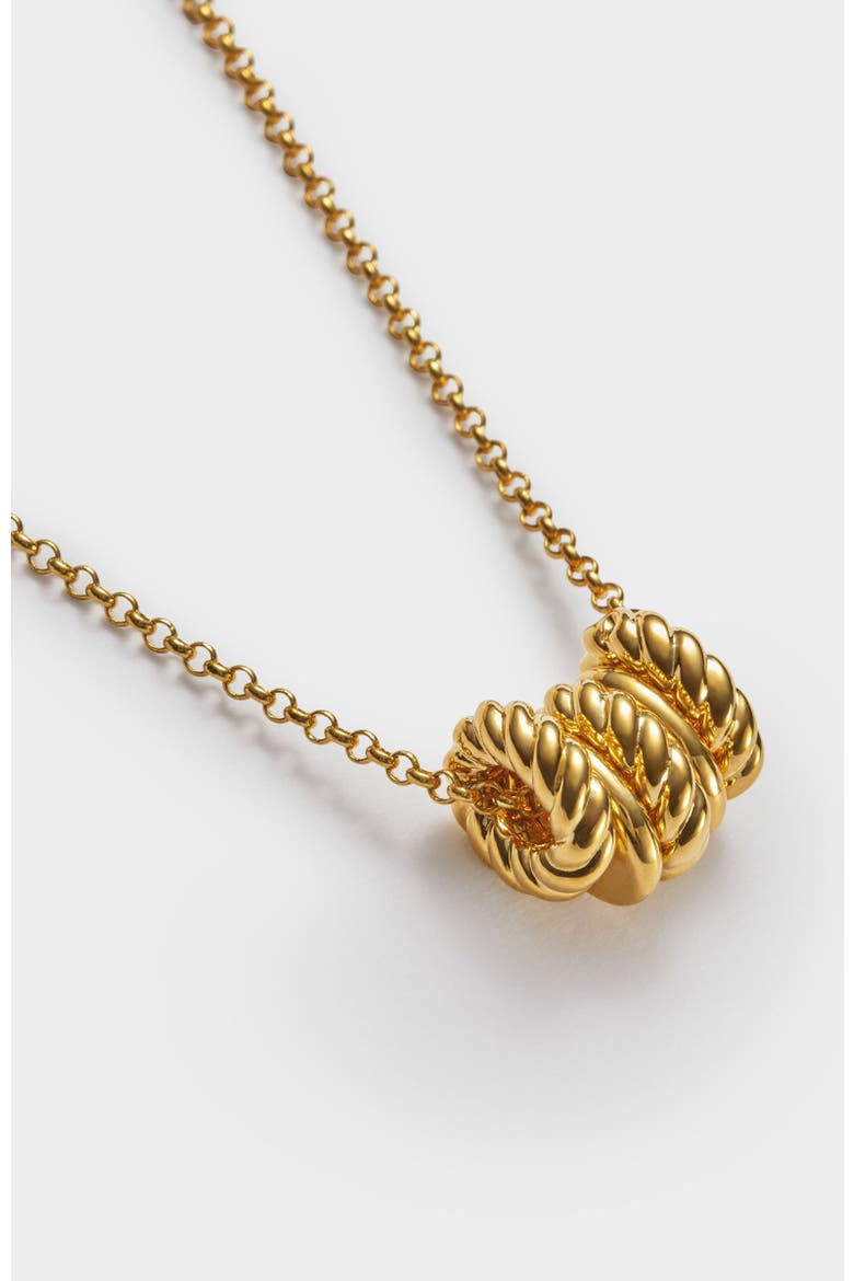 Laia Necklace, Alternate, color, Gold