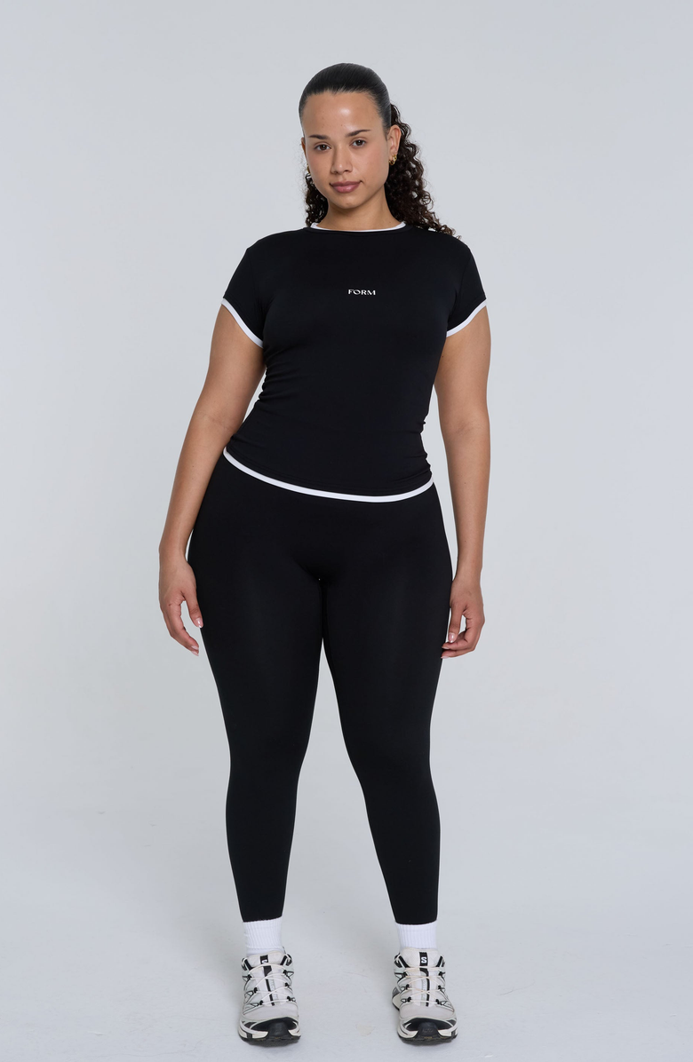 FORM Layering Tee, Alternate, color, Black
