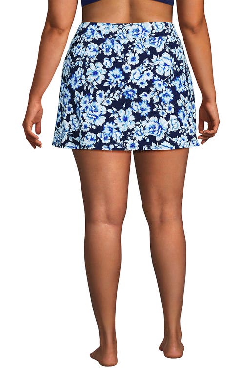 LANDS' END LANDS' END TUMMY CONTROL SKIRT SWIM BOTTOMS