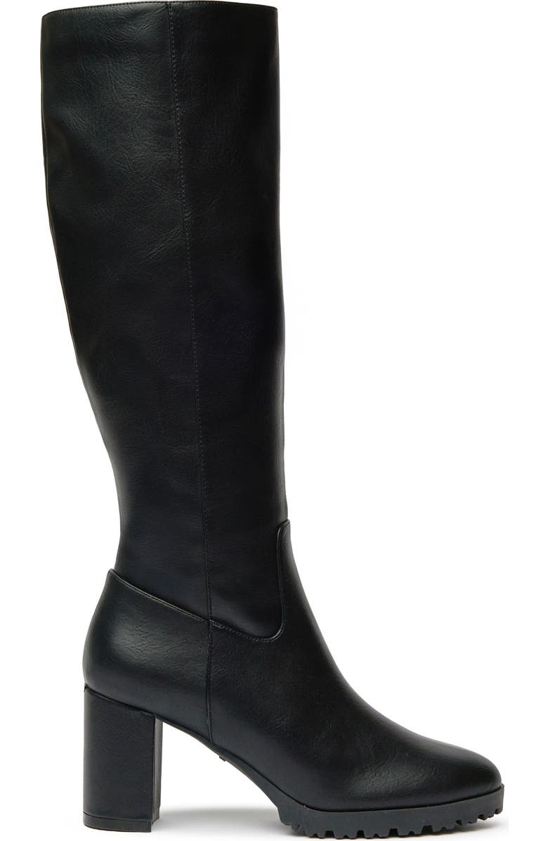 V.GAN LONDON Vegan Edam Knee-High Boots, Main, color, Black