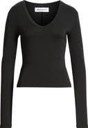 ARTLESS FOREVER Reed Long Sleeve Scoop Neck Top