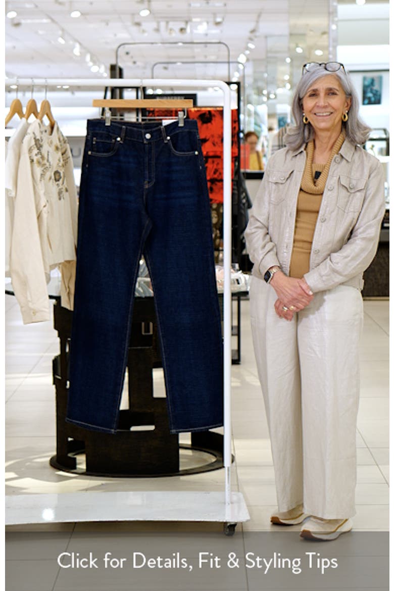 Sydney High Waist Relaxed Straight Leg Jeans video