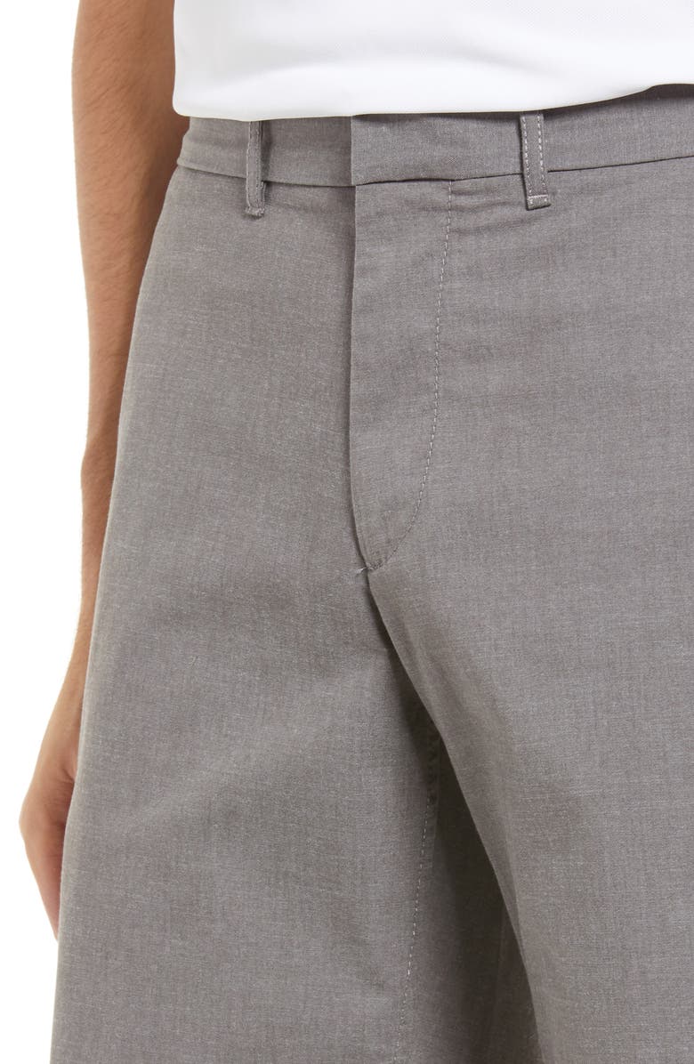 Nordstrom Slim Fit CoolMax<sup>®</sup> Flat Front Performance Chino Shorts, Alternate, color, 