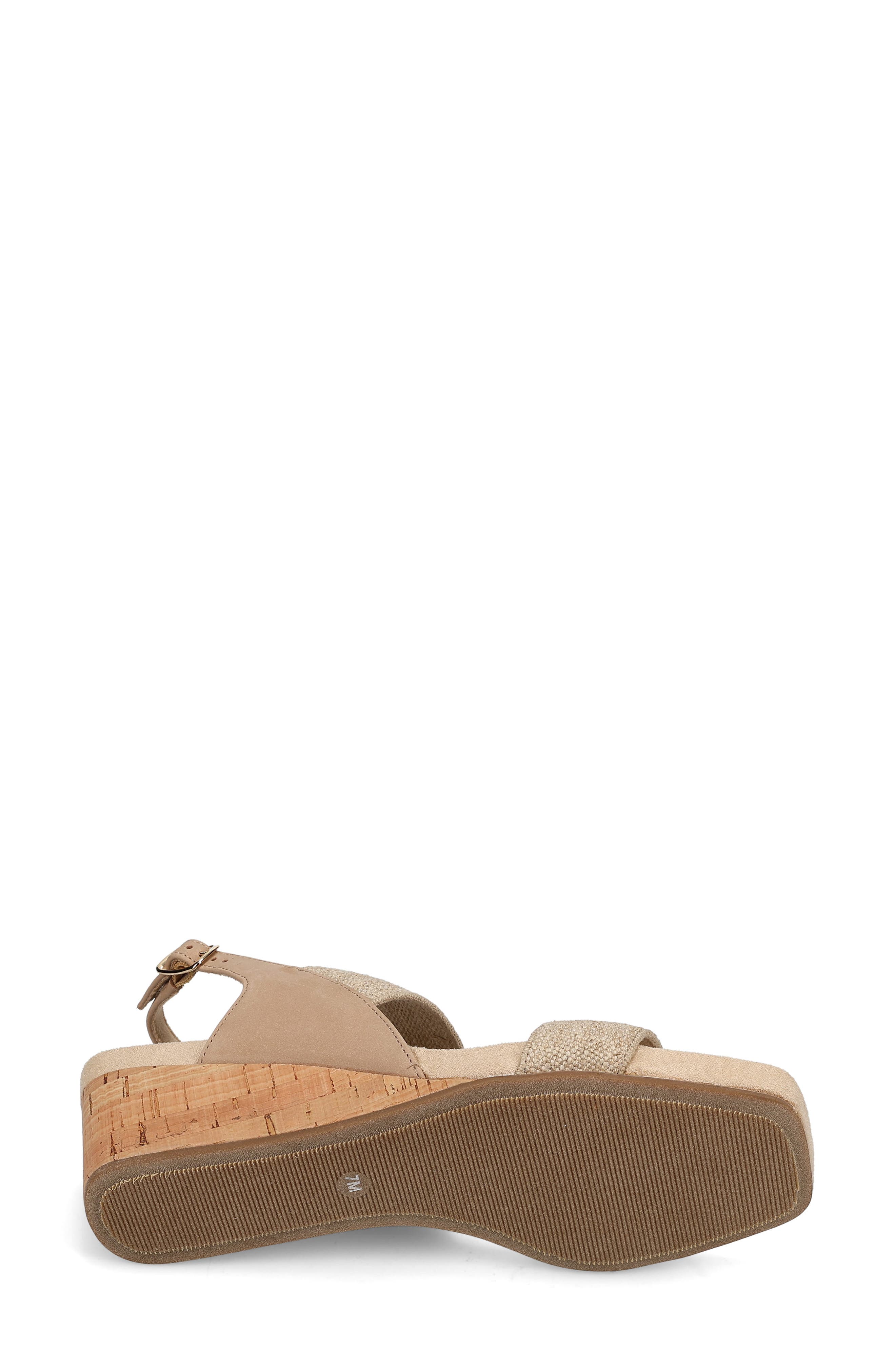 VANELi Catlee Wedge Sandal, Alternate, color, Natural