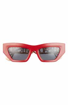 Versace 53mm Irregular Sunglasses