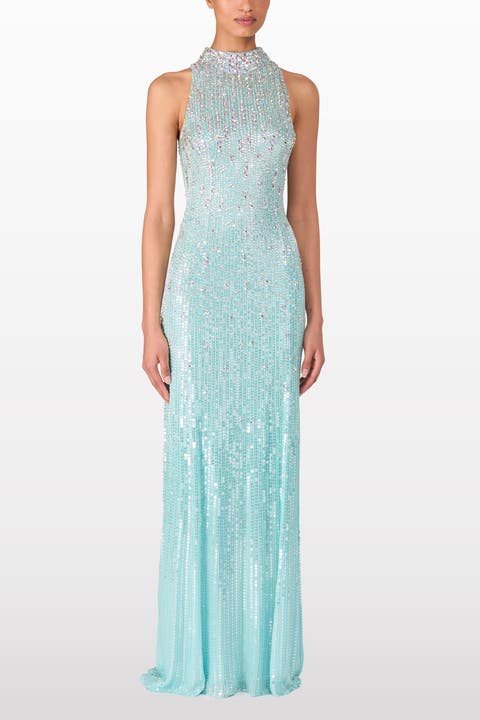Benue Sequin-Embellished Maxi Dress