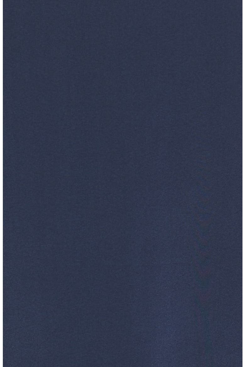 'Lookout' Bow Back Silk Tank, Alternate, color, DEEP NAVY
