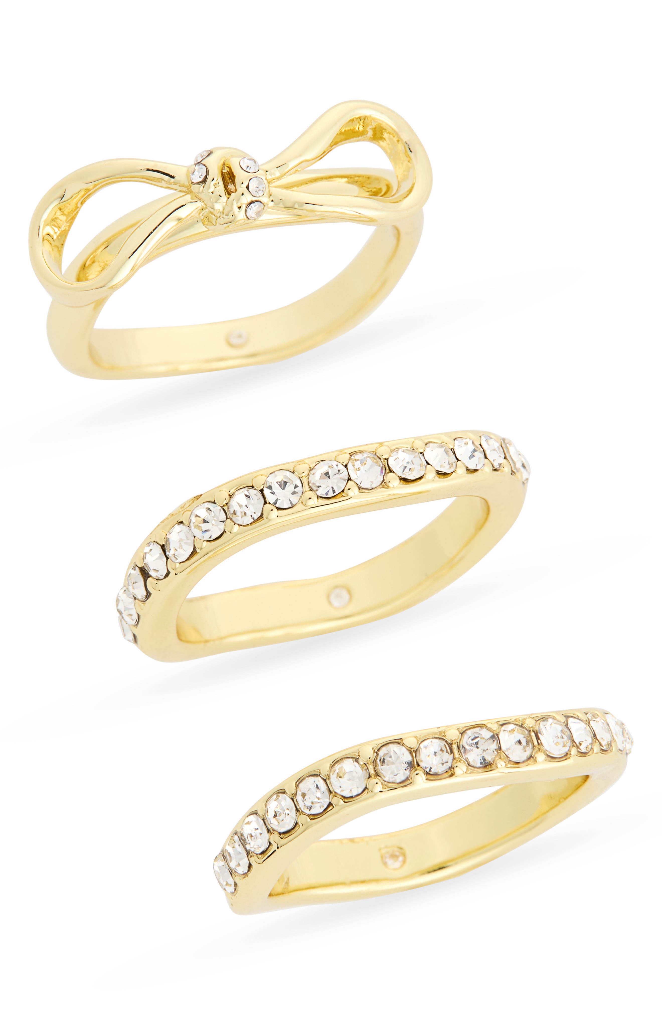 Covet Pack of 3 Assorted Stacking Rings