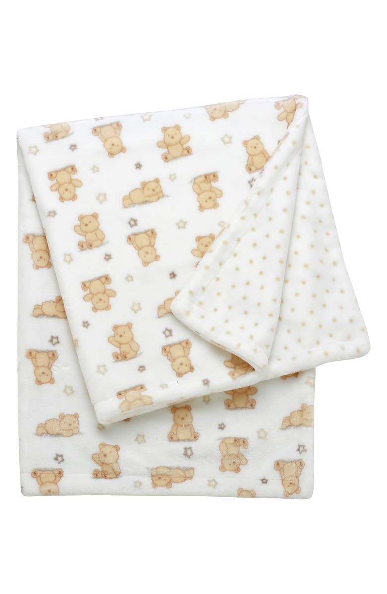 Little Me Bear & Blanket Gift, Alternate, color, Lt/ Pastel Brown