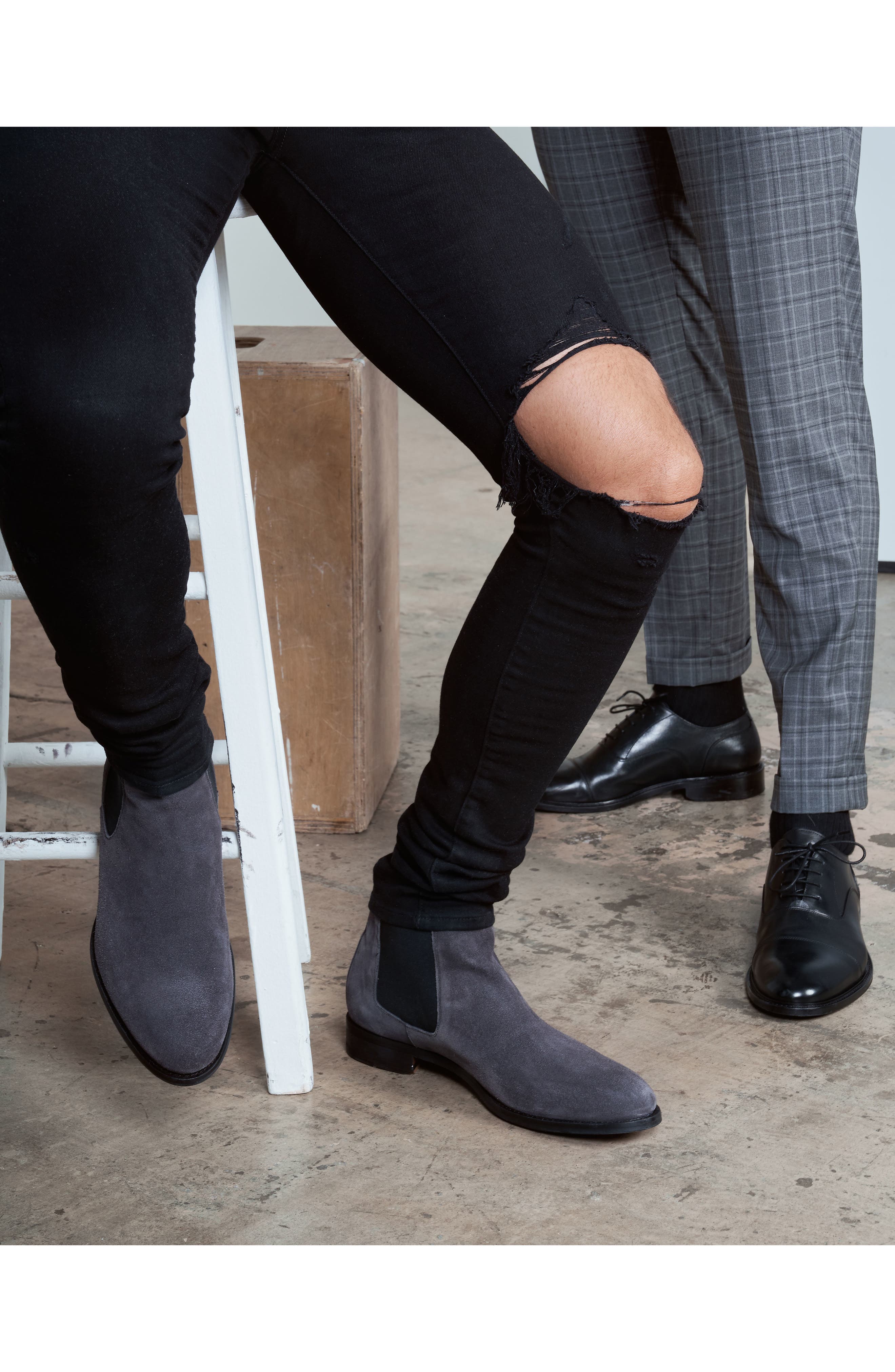 Ankari Floruss Mid Chelsea Boot, Alternate, color, 