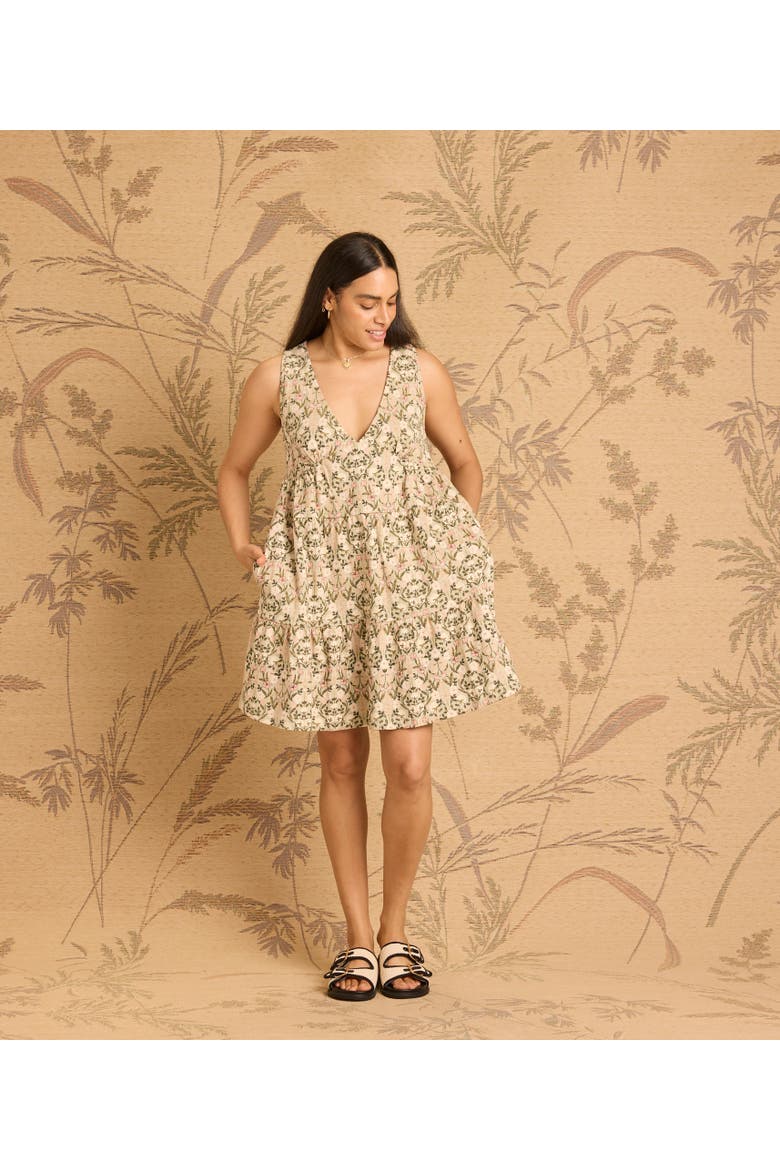 Evelyn Dress, Alternate, color, Victorian Floral