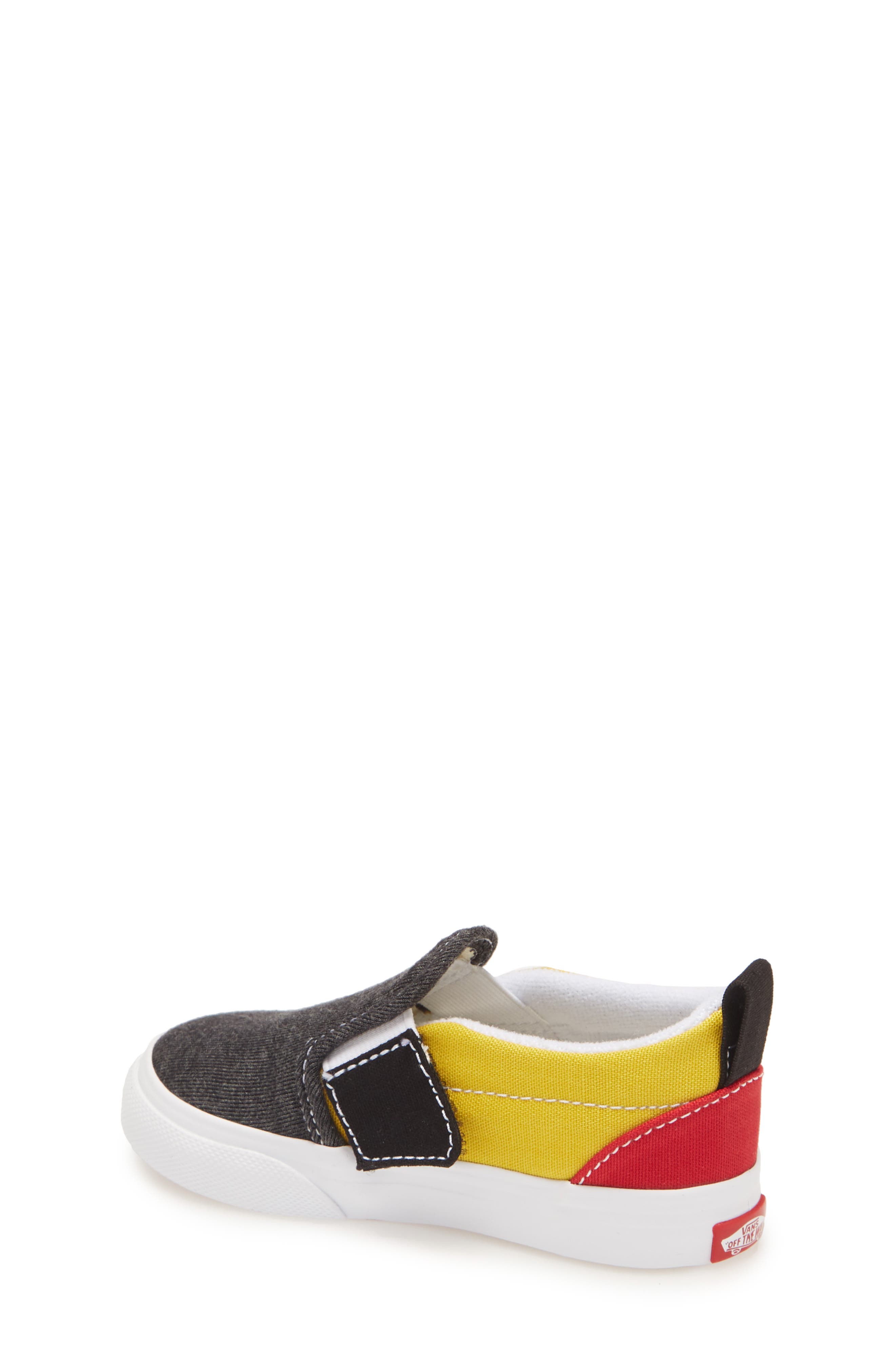 Classic Slip-On Sneaker, Alternate, color, BLACK/ TRUE WHITE