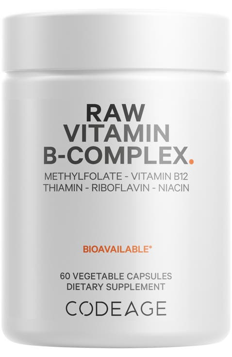 Raw Vitamin B-Complex Supplement