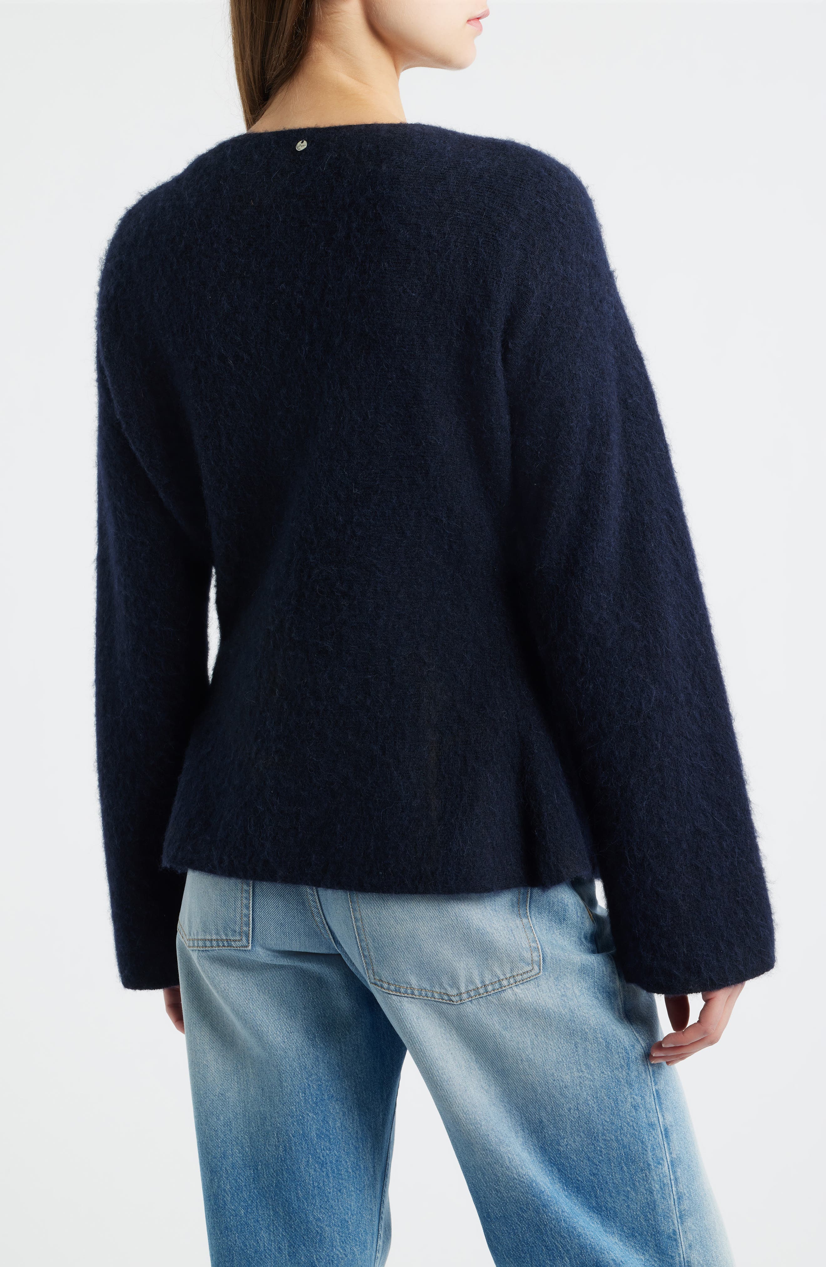 Farfal Tie Front Cardigan - image 2