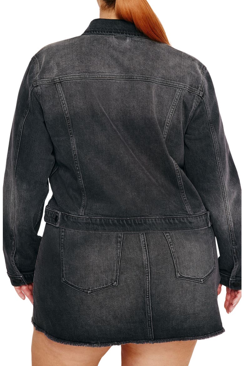 Committed to Fit Denim Jacket, Alternate, color, BLACK352