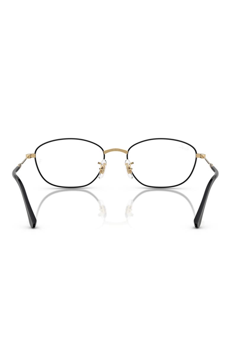 53mm Irregular Optical Glasses, Alternate, color, BLACK