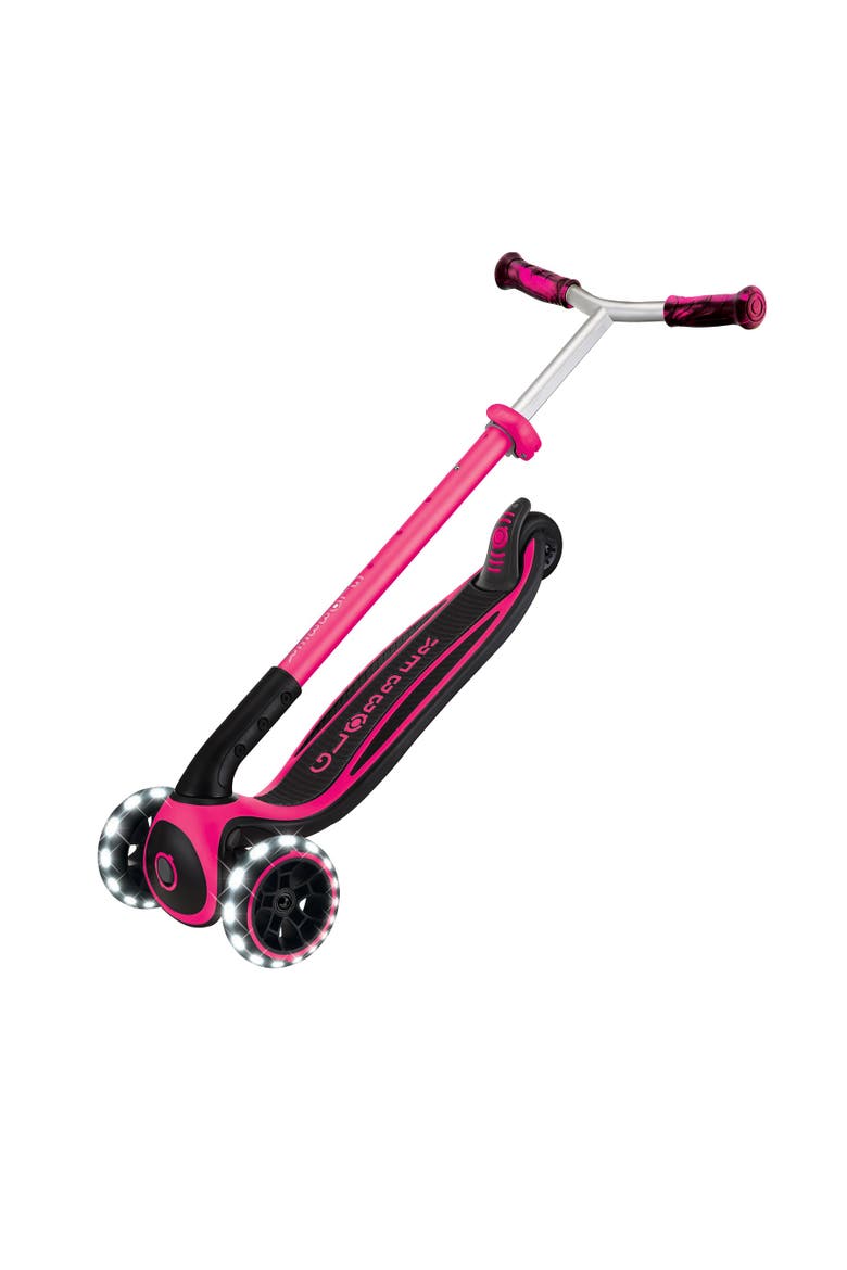 Ace Lights Scooter, Alternate, color, Fuchsia