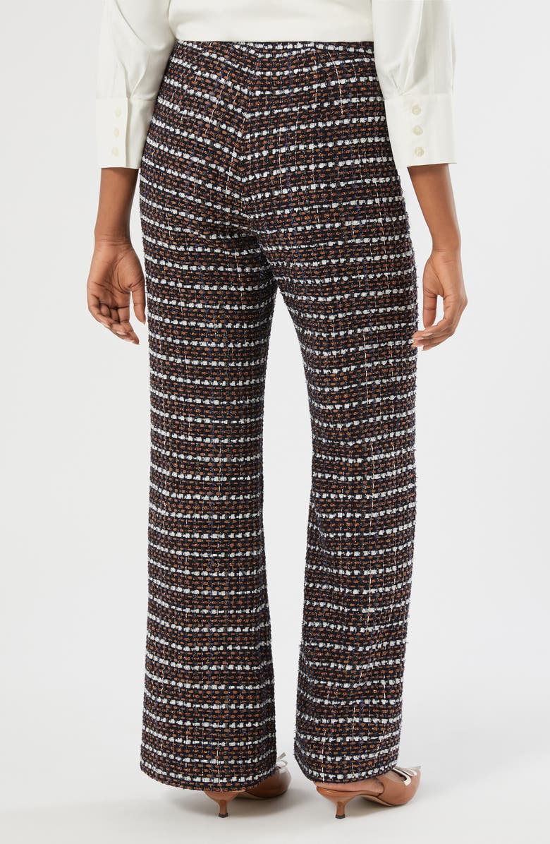 Marina Rinaldi Nafona Wide Leg Pants, Alternate, color, Blue Brown