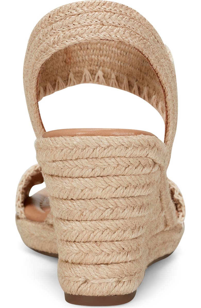 Easy Spirit Ariella Espadrille Wedge Sandal, Alternate, color, Metallic Gold