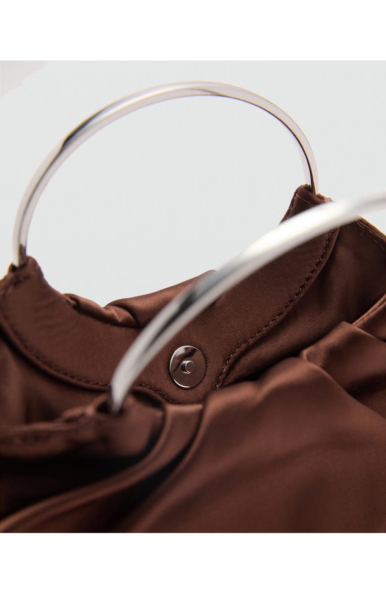 MANGO Satin Handbag, Alternate, color,