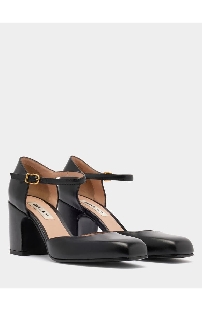 Bally Eclayr Pump in Leather, Alternate, color, Black