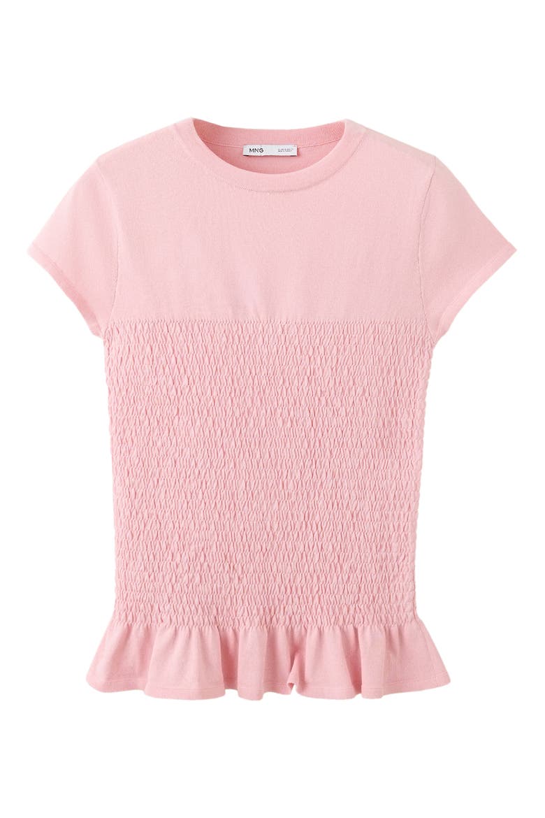 Flying Honeycomb Jersey Sweater, Alternate, color, LIGHT PINK