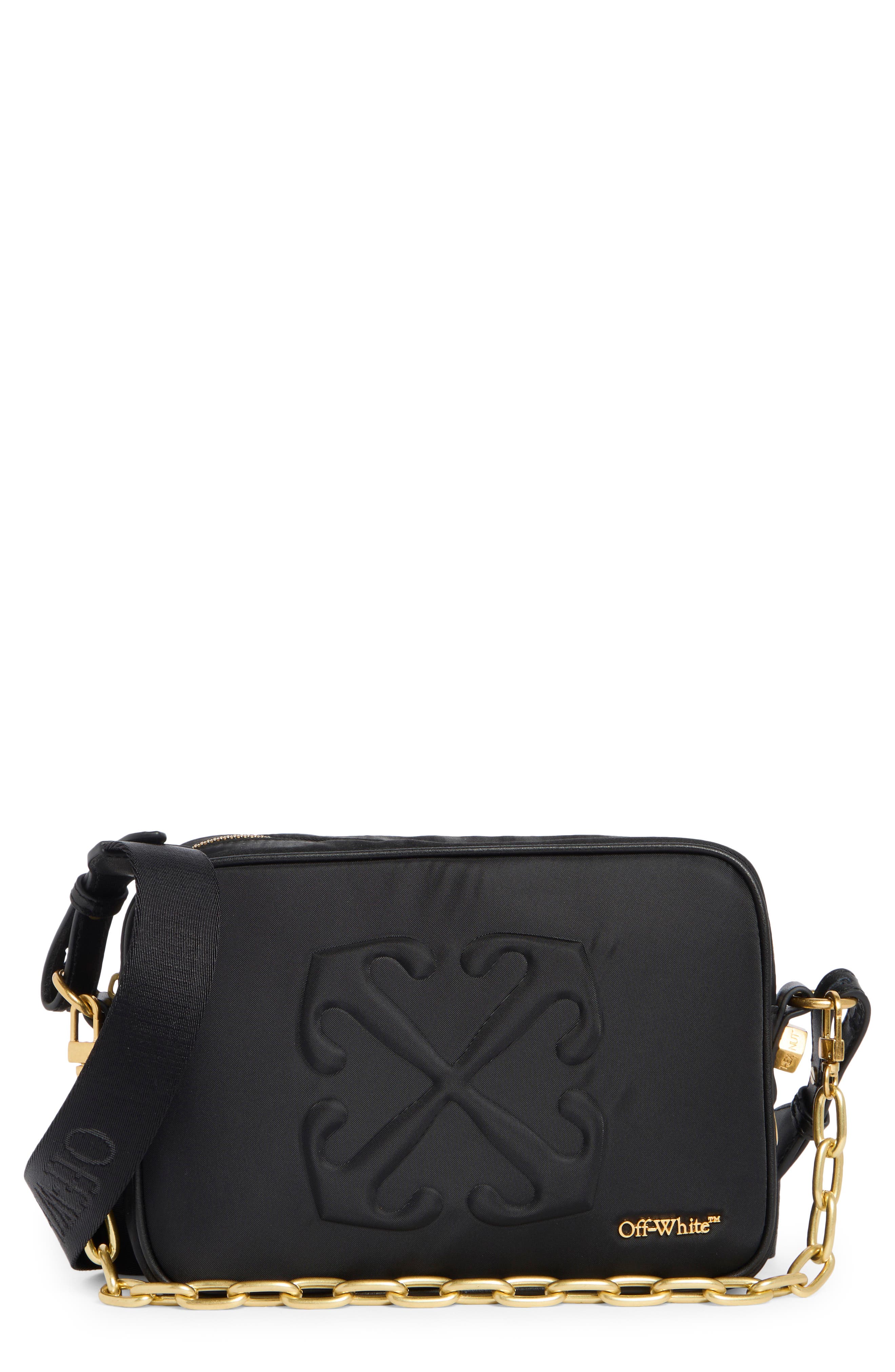 Off-White Medium Camera Crossbody Bag