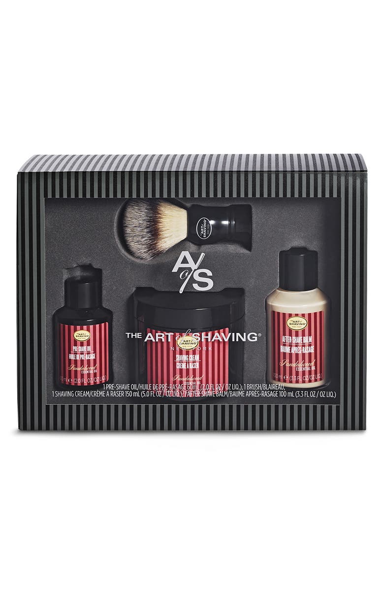 The Art of Shaving <sup>®</sup> Full Size Sandalwood Shaving Kit, Alternate, color, 