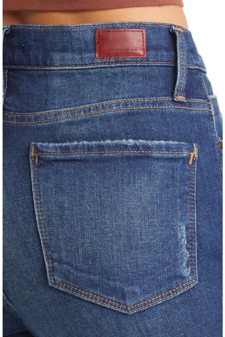 James High Waist Wide Leg Jeans, Alternate, color, DARK RIMINI