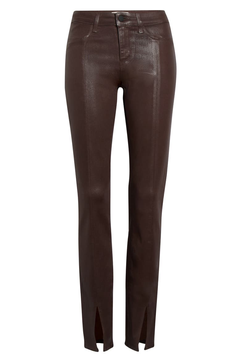 Jyothi High Rise Skinny Jeans, Main, color, DARK JAVA COATED