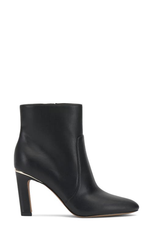 Vince Camuto Greer Almond Toe Bootie In Black