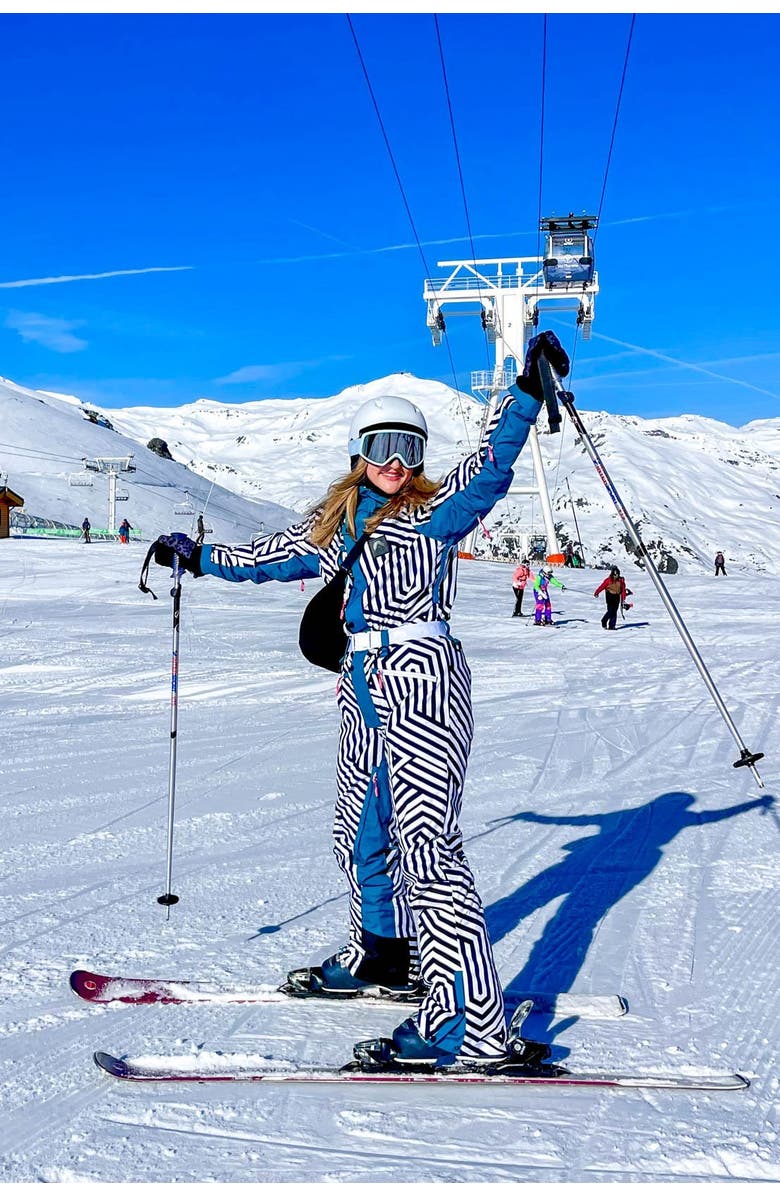 OOSC Fall Line Shaped Women's Ski Suit, Alternate, color, 